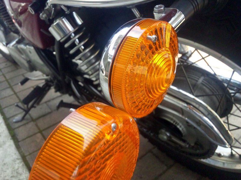 SR400 純正ウインカー